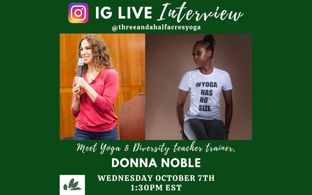 IG LIVE with Donna Noble – October 7th