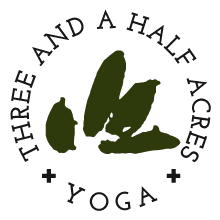 Three and a half acres yoga new logo