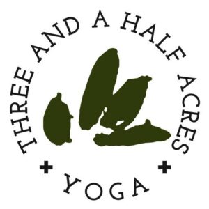 Three and a half acres yoga new logo